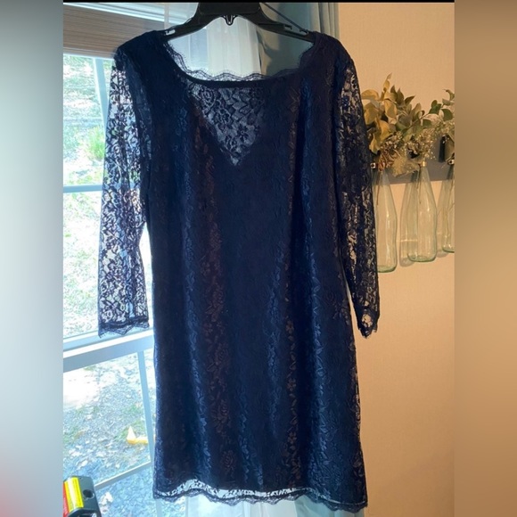 Simply Liliana Dresses | Liliana Lace Dress | Color: Blue | Size: 16 | Ashea094'S Closet